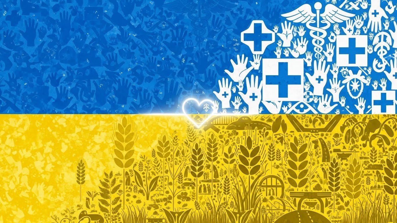 Volker Risse besucht die Ukraine Hilfe